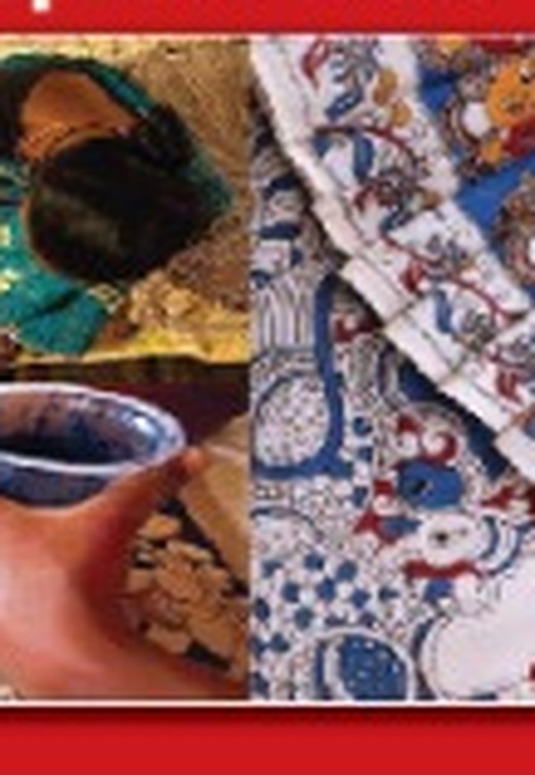 Kalamkari fabric yardage