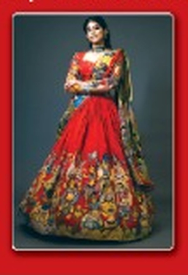 Kalamkari lehenga sets